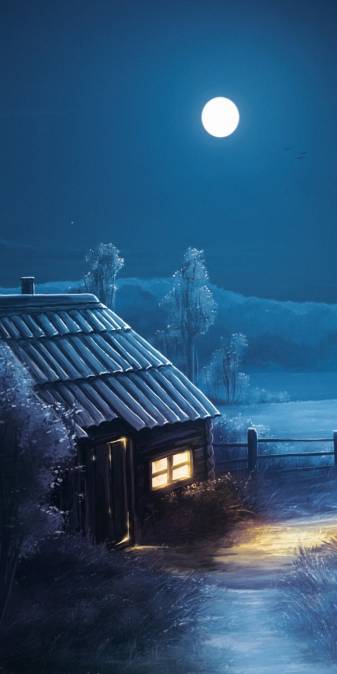 Night Scenery 1080x2160 Wallpaper