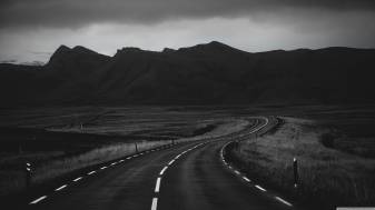 Dark, Road, 4k Black Backgrounds image