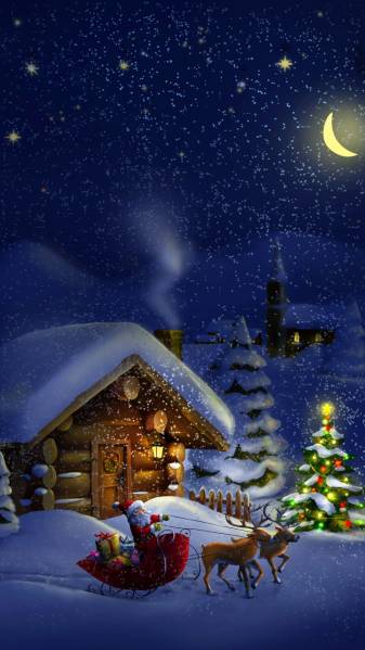 Christmas iPhone Wallpaper free for Download