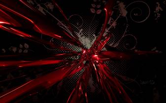 Red and Black Abstract Desktop Wallpapers