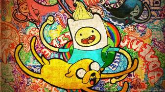 Graffiti and Adventure time Picture Backgrounds