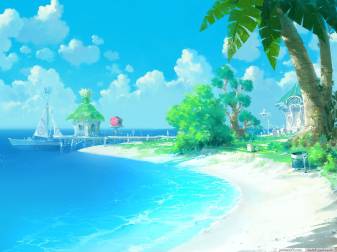 Awesome Anime Beach Wallpapers and Background images