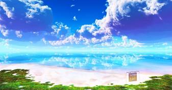 Anime Beach Aesthetic hd Backgrounds Picture free