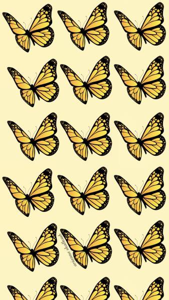 Butterfly Aesthetic image Backgrounds for iPhone