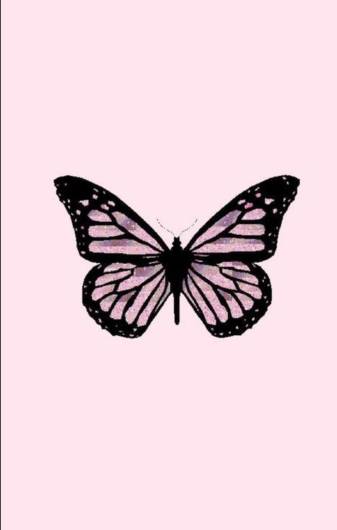 Pink Aesthetic Butterfly Phone Backgrounds