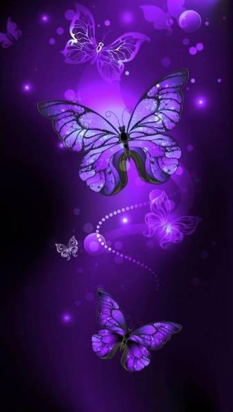Purple Aesthetic Butterfly iPhone Wallpaper images