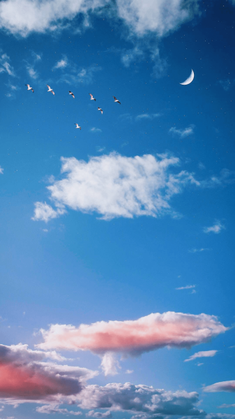 Aesthetic Clouds iPhone Background Photos free