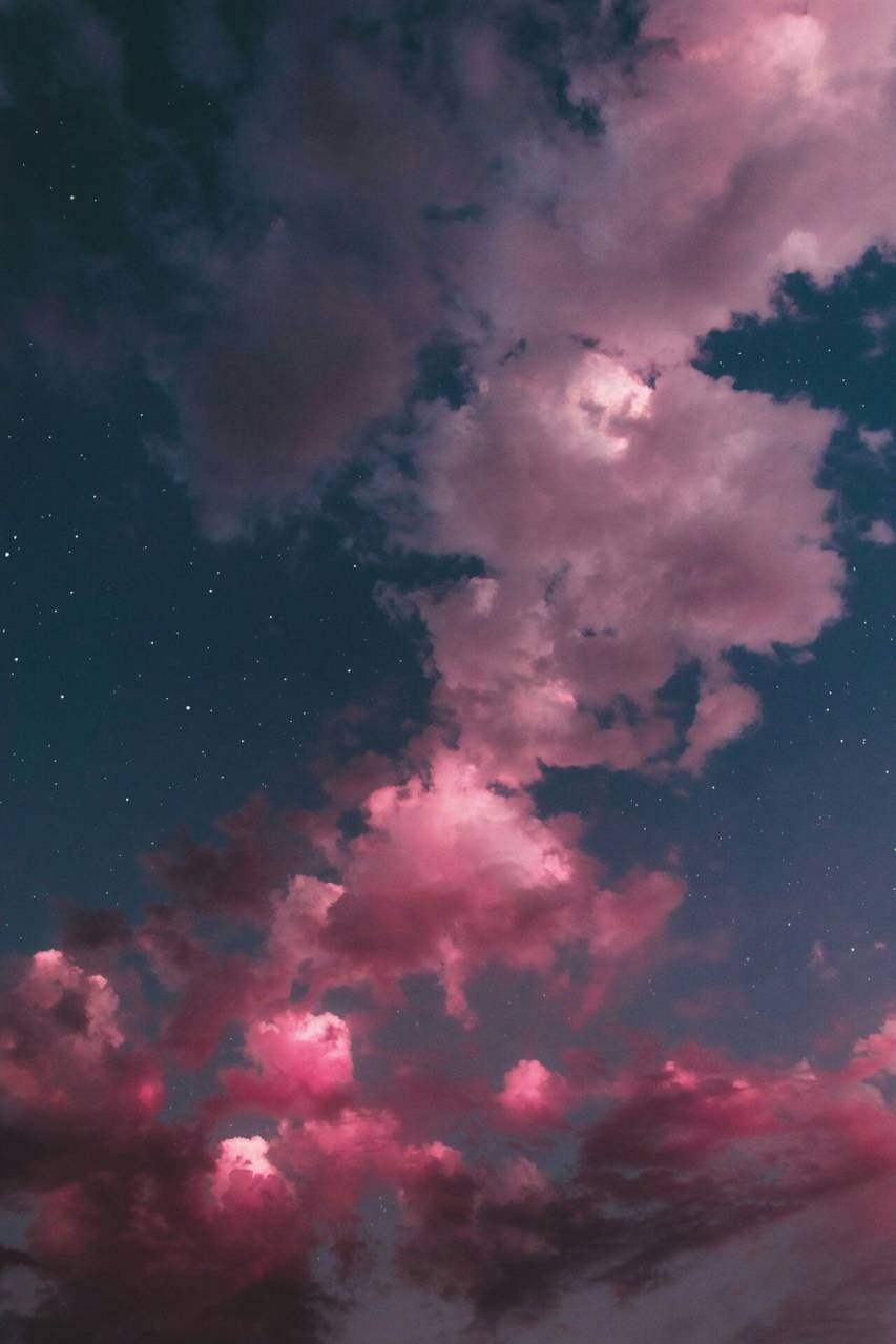 Anime Aesthetic Clouds phone Backgrounds Picture