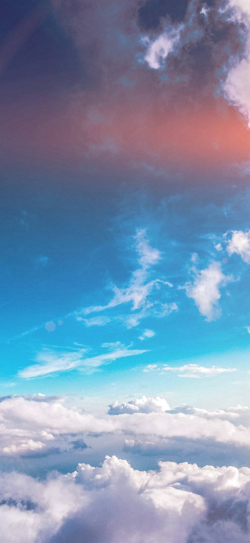 Best Aesthetic Clouds Background Wallpapers for iPhone