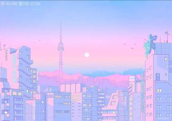 Anime Aesthetic hd Desktop Wallpapers and Background