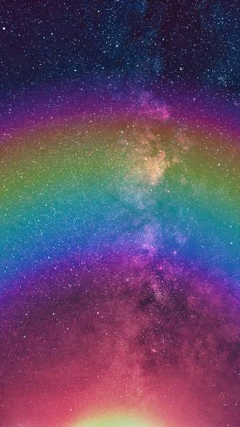Aesthetic Rainbow iPhone free Wallpapers