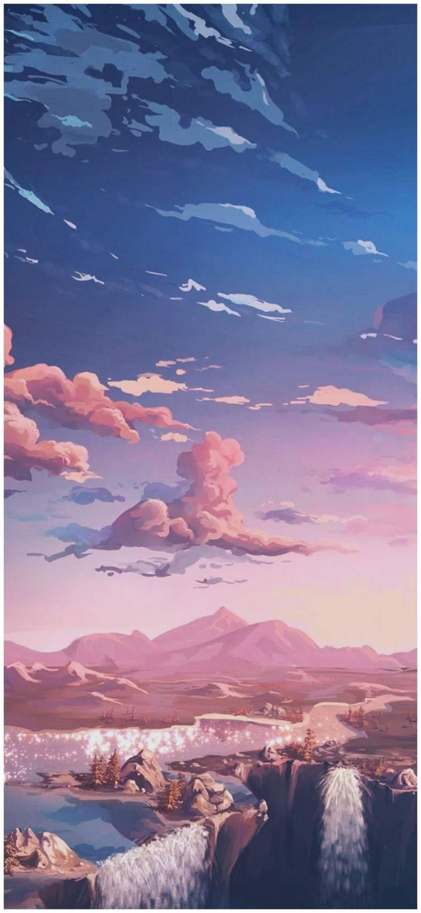 Aesthetic Anime Scenery iPhone Wallpapers Tumblr