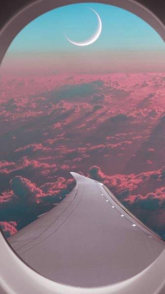 Aesthetic Airplanet Scenery iPhone Wallpapers