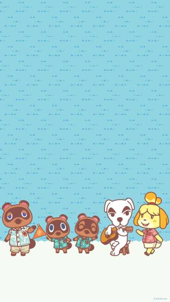 Free Animal Crossing Wallpaper for iPhone