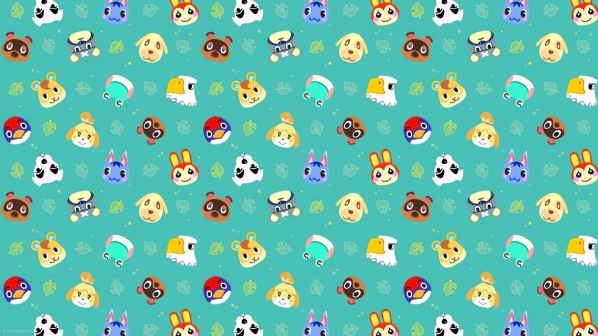 Animal Crossing Minimal hd Wallpaper