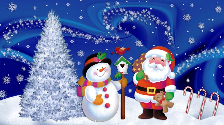 Download Animated Christmas Background Pictures