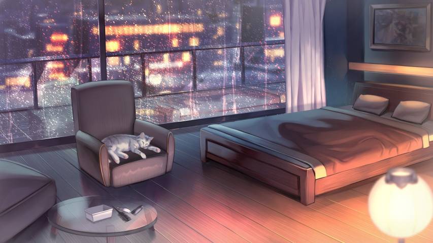 Anime Bedroom | Aesthetic bedroom, Living room background, Bedroom night-demhanvico.com.vn