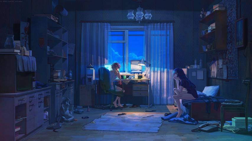 The Most Beautiful Anime Bedroom Picture