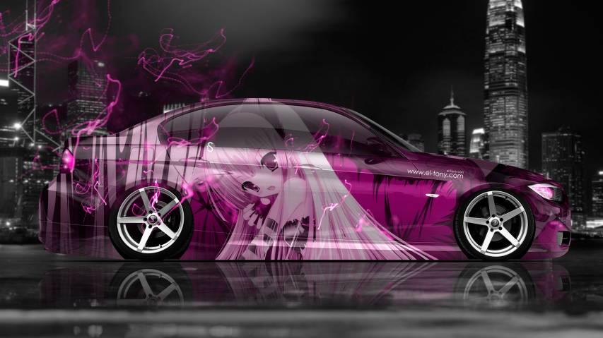 4k hd Abstract Anime Car Wallpapers