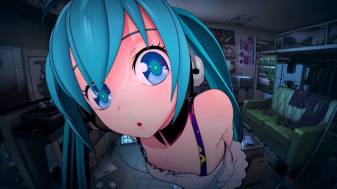 Blue eyes Anime Girl Desktop Wallpaper
