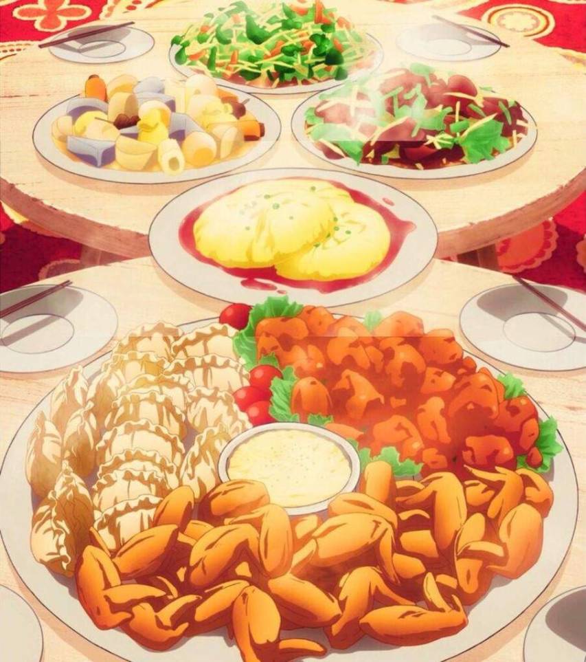 Anime Food 1080p, 720p, 4k Hd Wallpapers