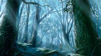 Amazing Background of Anime Forest