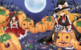 Awesome Anime Halloween Wallpaper free for Download