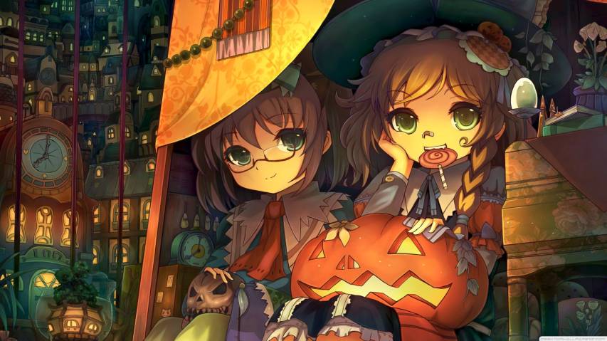 Anime Kids, Anime Halloween Wallpaper for Desktop