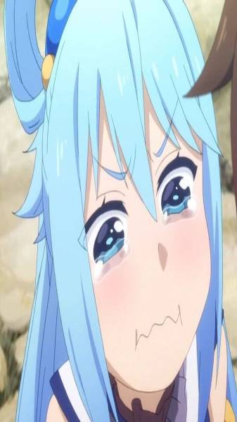 Sad Anime Girl Meme Wallpaper for Phone