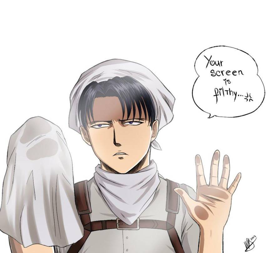 Cool Anime Meme image, Cleaning levi know your Name meme