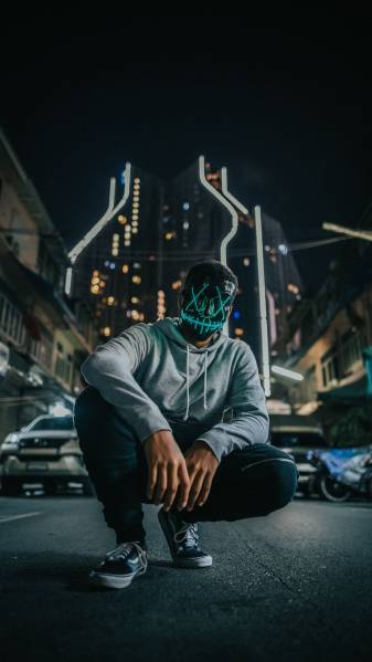 Mask, Hacker, Anonymous iPhone Wallpapers