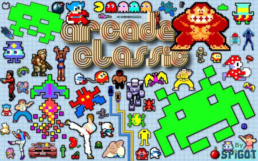Arcade Classic Games free Wallpapers
