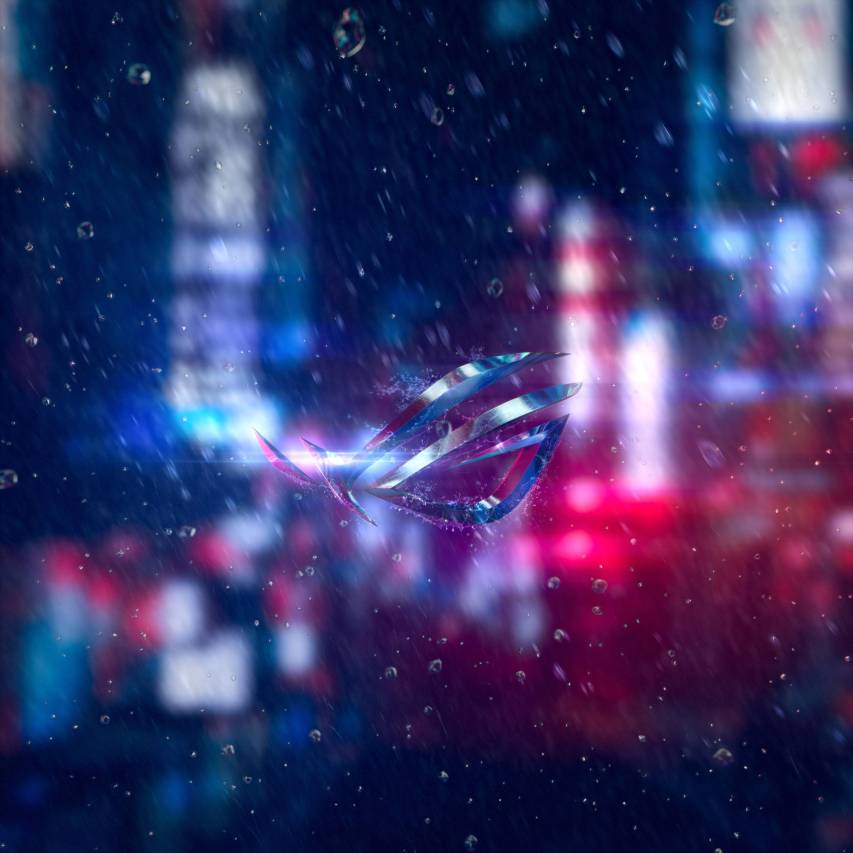 Blurred Asus rog hd Wallpapers for Mobile