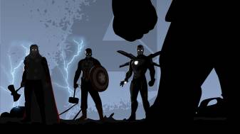 Minimalism Avengers endgame Backgrounds