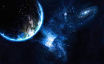 Planet, Stars, Awesome Space Desktop Wallpaper