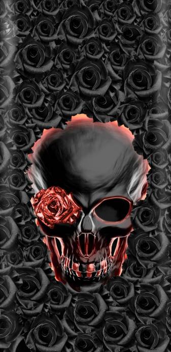 Abstract, Badass, Skull iPhone Wallpapers Pic