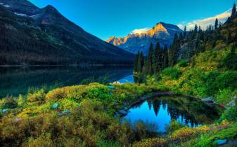 Mountain, Scenic, Nature, Beautiful Landscape Wallpaper