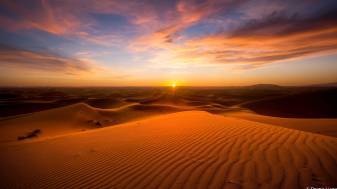 Desert, Scenery, Beautiful Sunset 4k Pictures