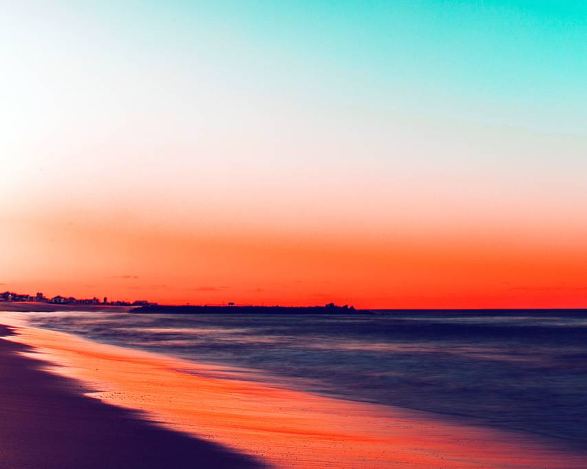 Beach, Nature, Sunset Picture Wallpapers