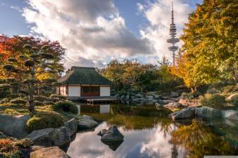 Japanese Village hdr free download Wallpapers