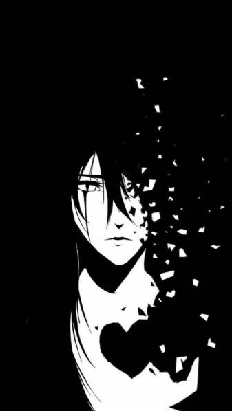 Black and White Aesthetic Anime Picture Wallpapers