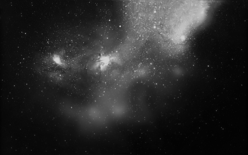 Black and White Nebula hd Desktop Wallpapers