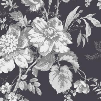 Best floral Black Vintage Wallpaper hd 4k