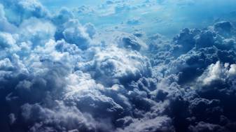 Desktop Blue Aesthetic Clouds Wallpapers and Background
