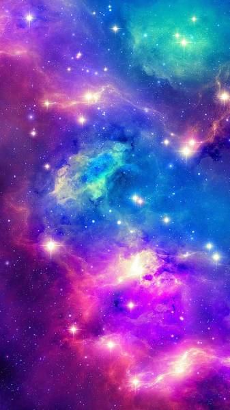 Nebula  Blue Galaxy iPhone image Wallpapers