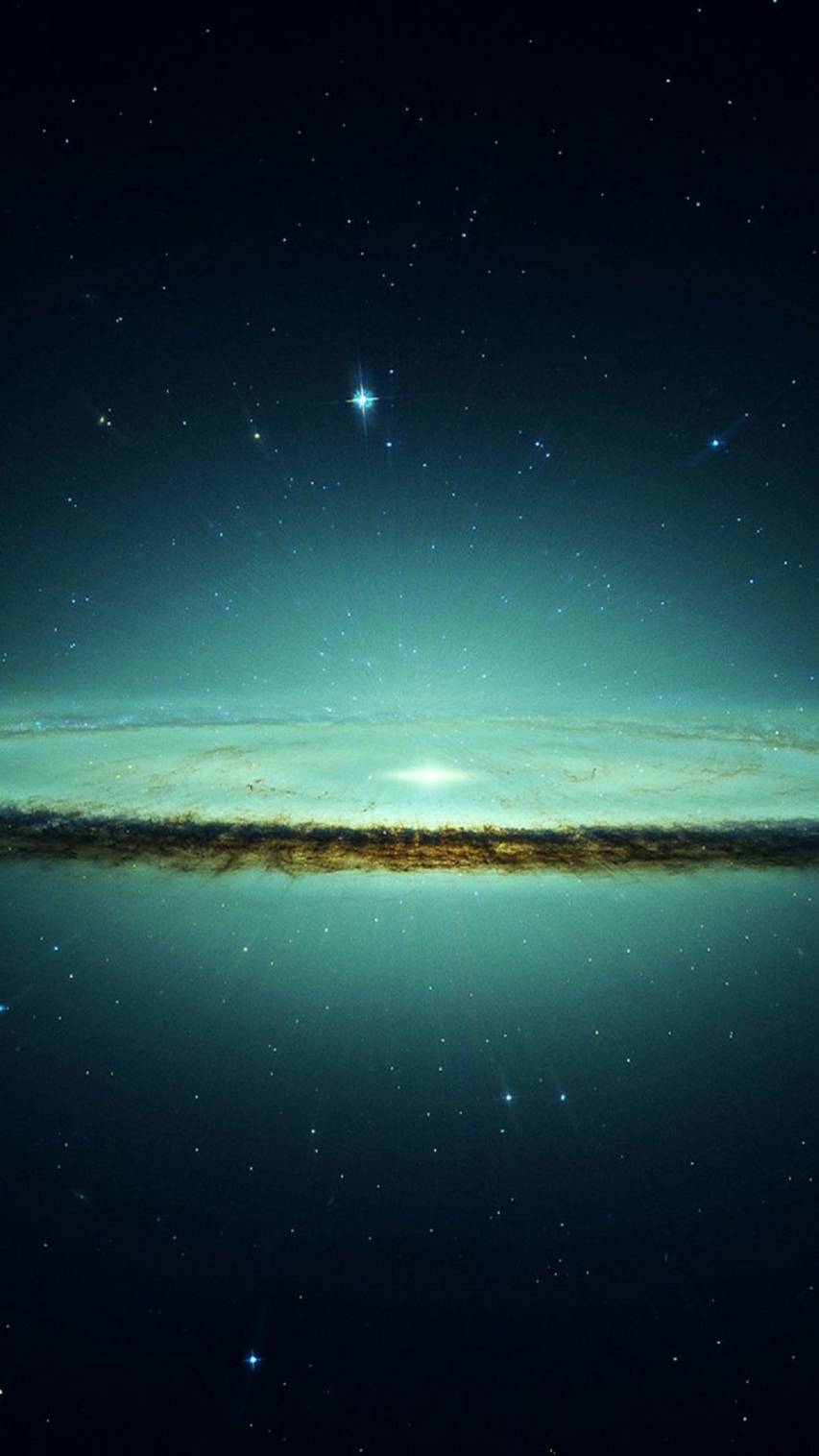 Space, Blue Galaxy iPhone image free Backgrounds