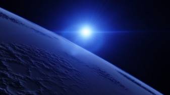 Awesome Blue Space hd image Wallpapers