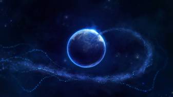 Popular Blue Space Wallpaper Pictures