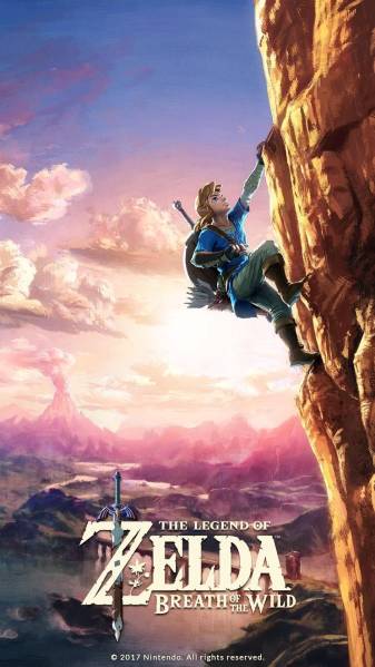 Botw Playing hd Wallpapers Pic for iPhone