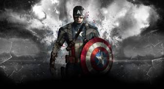 Dark Aesthetic Captain America Wallpaper free Desktop image